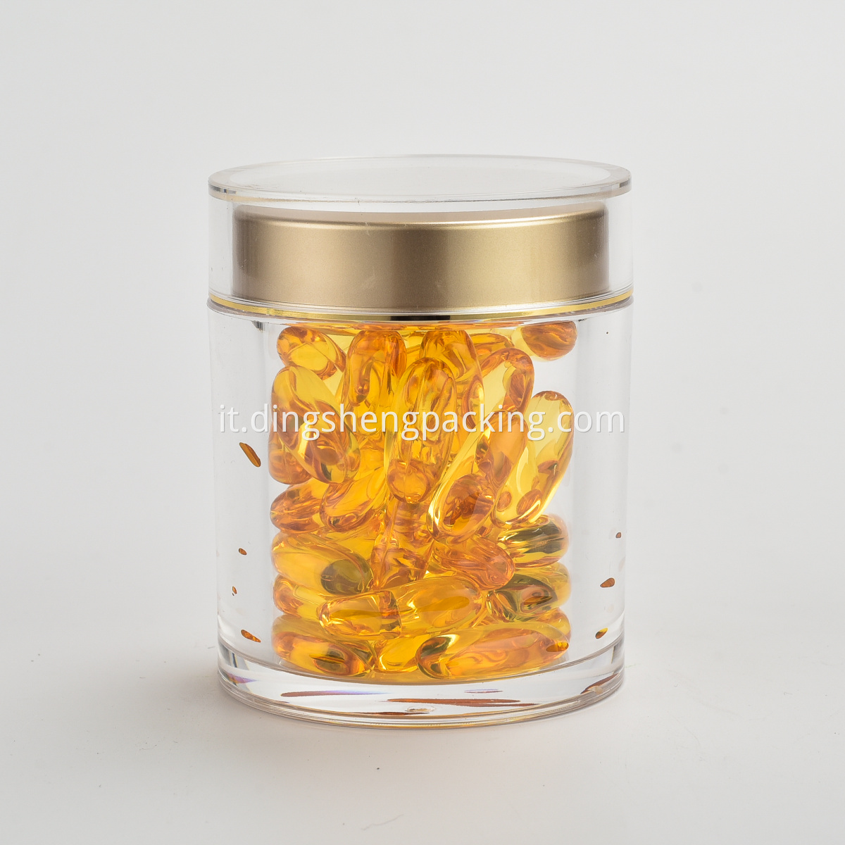 Cosmetic Jar Clear 100g Glass Cream Jar